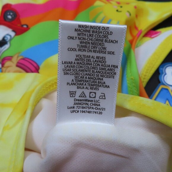 Paw Patrol 12M Baby Girls One Piece Swimsuit Puppy Dog Rainbow Nickelodeon NEW - Picture 5 of 8